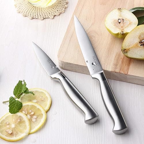 McCook® Knife Sets, German Stainless Steel Knife Block Sets with Built-in Sharpener thumbnail 9