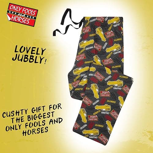 Only Fools and Horses Pyjamas for Men Long PJ Bottoms Loungewear Nightwear Teens Comfy Trousers Lounge Pants with Pockets Sleepwear Funny Gifts for Men thumbnail 3