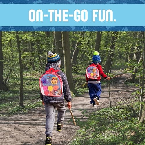Toyland® Paw Patrol Kids Dough Backpack Set – 5 Tubs of Dough & 4 Cutters Included - Paw Patrol Toys thumbnail 2