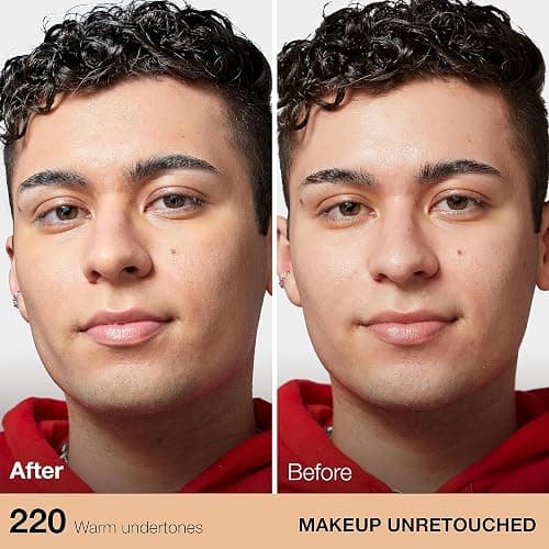 Maybelline Fit Me Matte + Poreless Liquid Oil-Free Foundation Makeup, Natural Beige, 1 Count (Packaging May Vary) thumbnail 3
