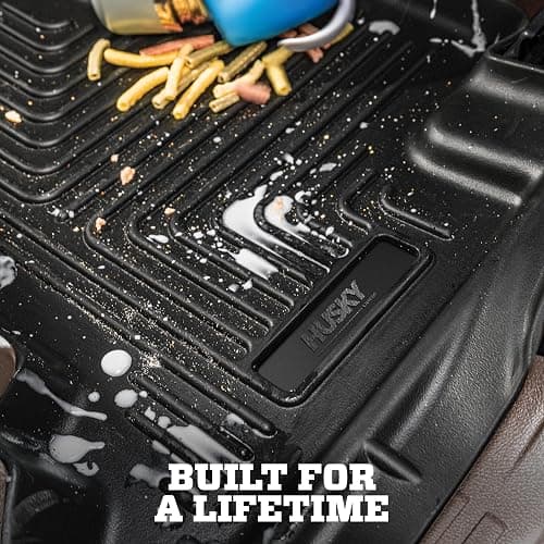 Husky Liners Weatherbeater Floor Mats | Fits 2011-2012 Ford F-250/F-350 Crew CAB ONLY (Footwell Coverage) | Front & 2nd Row, 3-pc Black - 98711 thumbnail 9