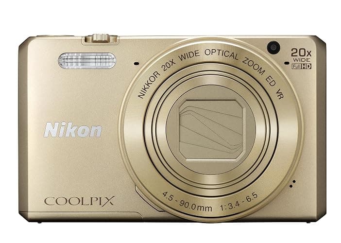 Nikon COOLPIX S7000 Digital Camera (Gold) - International Version (No Warranty) thumbnail 2