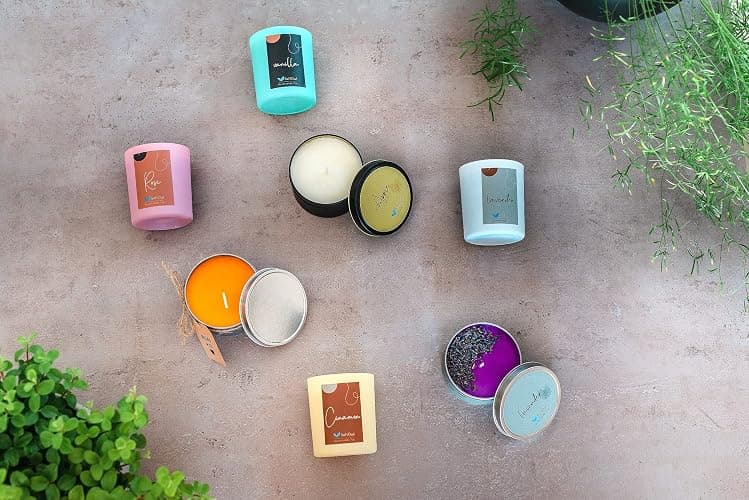 SoftOwl Premium Soy Candle Making Kit - Full Set - Soy Wax, Big 7oz Jars & Tins, 7 Pleasant Scents, Color Dyes & More - Perfect as Home Decorations - DIY Starter Scented Candles Making Kit thumbnail 8