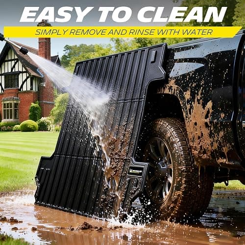 Michelin Truck Bed Mat for 2015-2023 Ford F-150/22-23 F150 Lightning 5.5FT | For 67.1" Short Bed, Not Fit for Drop in Bedliner. All-Weather Truck Bed Liner, Custom Fit, Durable TPE Bedliner, Non-Slip thumbnail 7