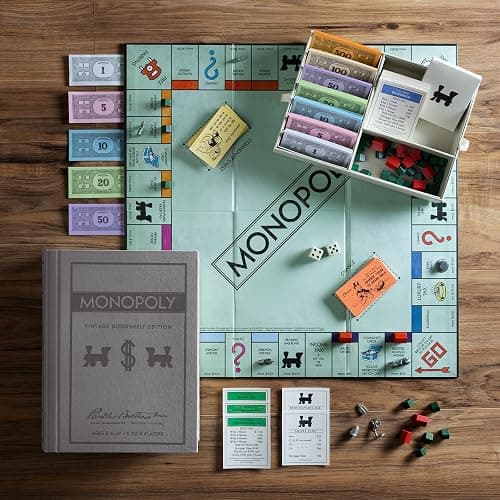 WS Game Company Monopoly Vintage Bookshelf Edition thumbnail 3