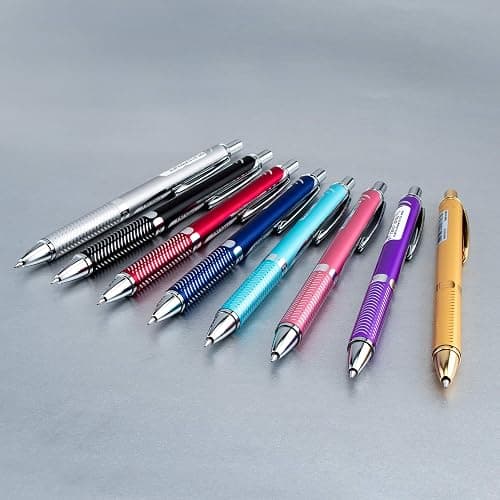 EnerGel™ Alloy RT Gel Pen, Medium Point, 0.7 mm, Turquoise Barrel, Black Ink thumbnail 7
