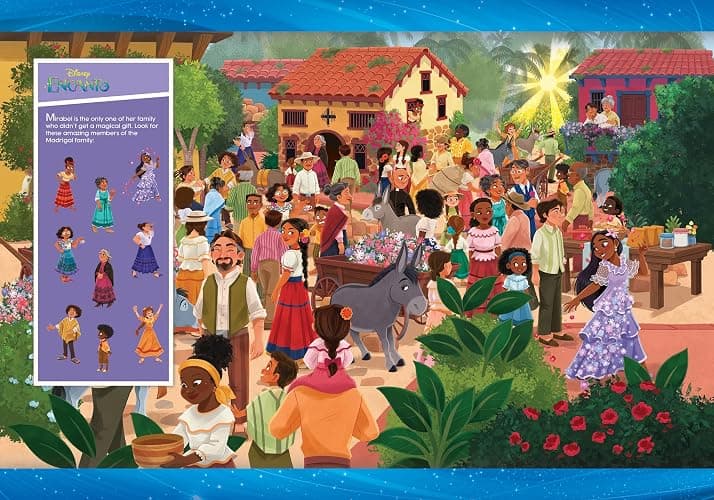 Disney Frozen, Cars, Dory, Nemo, and More! - Movie Adventures Look and Find Activity Book with Stickers - PI Kids thumbnail 3