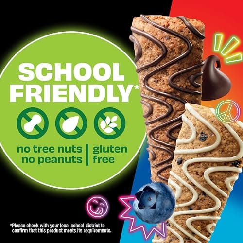 KIND Kids Granola Bars Variety Pack, Gluten Free, Low Sodium, Peanut and Tree Nut Free Snacks, Chocolate Chip, Blueberry Muffin, 5g Protein, 10 Count thumbnail 5