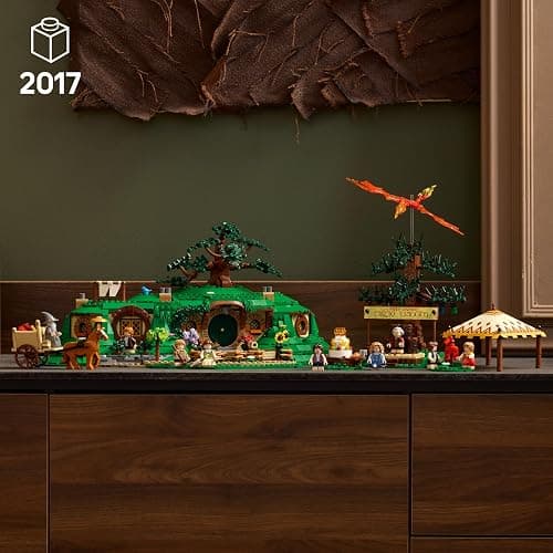 LEGO Icons The Lord of The Rings: The Shire Building Set - Room Decor for Men and Women, Ages 18+ - Adult DIY Collectible for Bedroom or Office - with Gandalf Minifigure - 10354 thumbnail 2