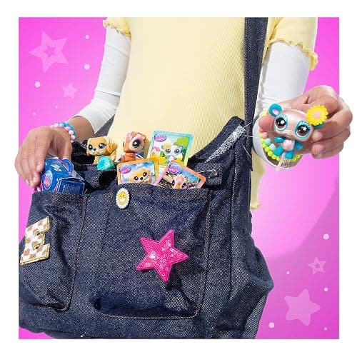 Littlest Pet Shop - Pet Surprise Three Pack - Series 5 - Gen 7 Authentic LPS Bobble Head Toy Figure, Collectible Toy Animal, Ages 4+ thumbnail 5