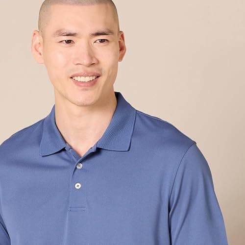 Amazon Essentials Men's Slim-Fit Quick-Dry Golf Polo Shirt - Discontinued Colors thumbnail 4