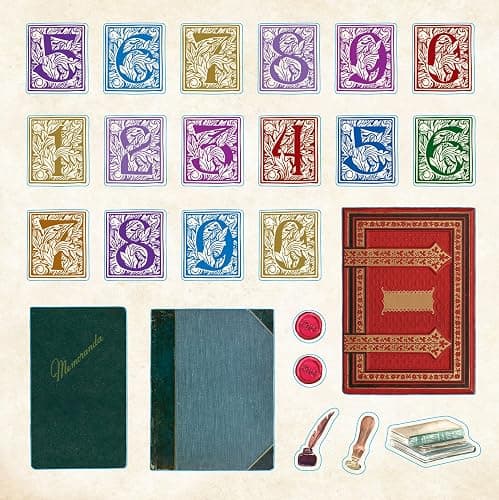 Bibliophilia Ephemera Sticker Book (over 780 stickers) thumbnail 8