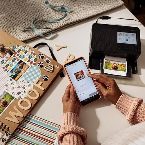 Canon Selphy CP1500 Wireless Compact Photo Printer (Black) thumbnail 6
