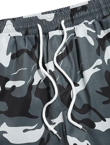 Men Techwear Cargo Joggers Flap Pocket Elastic Drawstring Waist Pants thumbnail 4