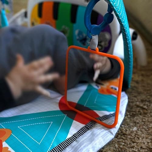 Baby Einstein, 4 in 1 Kickin' Tunes Spieldecke mit 70+ Geräuschen, 25+ Minuten Musik, Erlebnisdecke mit Klavier und Lichtern, Spielmatte mit Spielbogen abnehmbarem Babyspielzeug, ab der Geburt thumbnail 18