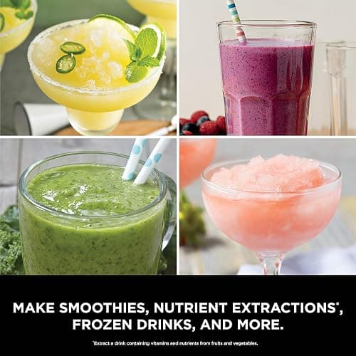 Ninja BL660 Professional Compact Smoothie & Food Processing Blender, 1100-Watts, 3 Functions -for Frozen Drinks, Smoothies, Sauces, & More, 72-oz.* Pitcher, (2) 16-oz. To-Go Cups & Spout Lids, Gray thumbnail 8