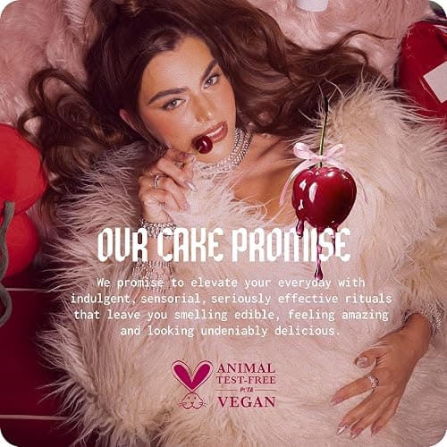 Cake Beauty The Finishing Touch Mist - Lemon & Vanilla Blossom - 200 mL | Hair & Body Spray - Gourmand Candied Lemon & Vanilla Blossom, Vitamin E & Argan Oil - 6.8 Fl Oz - Limited Edition thumbnail 7
