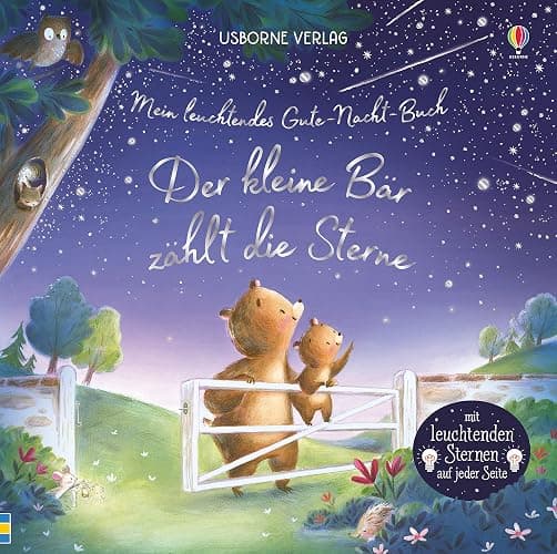 Mein leuchtendes Gute-Nacht-Buch: Der kleine Bär zählt die Sterne: ab 6 Monaten (Meine leuchtenden Bilderbücher) - Image 1