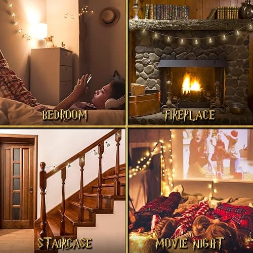 Harry Potter Fairy Lights Potion Bottle Hanging String Lights 10 LED 5ft for Bedroom Dorm Living Room Indoor Decor Gifts for Kids Adults thumbnail 5