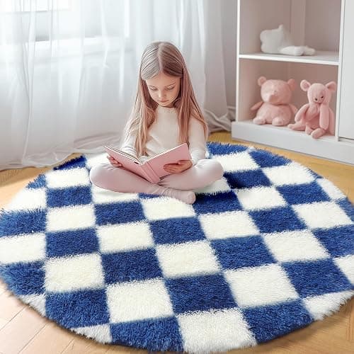 Round Rug 4ft Circle Area thumbnail 2
