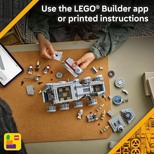 LEGO Star Wars: The Clone Wars Republic Juggernaut Building Toy for Kids - Pretend Play Set W 8/ Toy Figures - Collectible Model Kit for Boys & Girls, Ages 9+ - Gift Idea for Birthdays - 75413 thumbnail 6