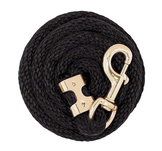 Weaver Equine Performance Lead Rope, Long Horse Lead Rope with Quick Halter Attachment, Soft Comfort Grip, Barn Horse Tack for Daily Use & Showing - Image 1