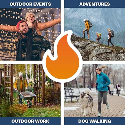 Bramble - Hand Warmers Disposable – Air-Activated Pocket Warmers for Hiking, Skiing, Camping, and Outdoor Activities – Provides Up to 10 Hours of Heat thumbnail 9