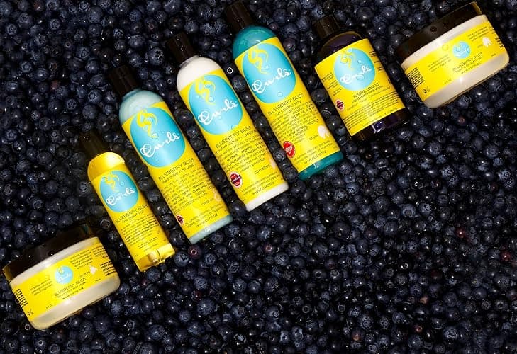 Curls Blueberry Bliss Reparative Leave In Conditioner - 8 oz, Helps Repair Damage and Prevent Breakage, Conditioner for Curly Hair, Wavy, and Coily Hair Types thumbnail 7