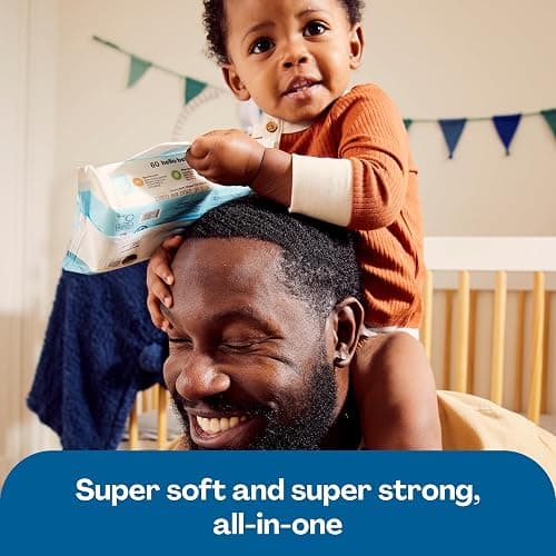 Hello Bello Extra Gentle Unscented Baby Wipes, Plant Based, Made with 99% Water and Aloe for Babies and Kids, 60 Count (Pack of 9) Total 540 Count thumbnail 8