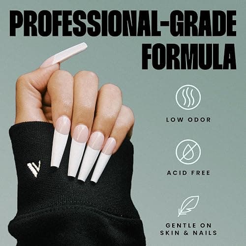 V Beauty Pure Super Bond Nail Primer - Long-Lasting & Low-Odor Nail Prep Bond Primer for Nail Polish, Gel & Acrylic - Nail Care Product for Professional Salons & Home Manicures & Pedicures, 15 ml thumbnail 4