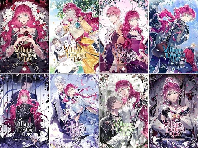 Villains Are Destined to Die, Vol. 1-7. Set of 7 Books - Image 1