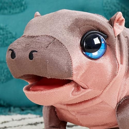 FurReal Sally The Silly Hippo, 9 Inch Interactive Plush, Kids Toys for Ages 4 Up by Just Play thumbnail 2