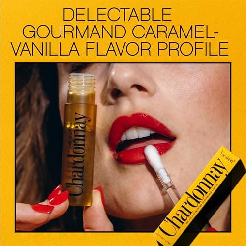 Vacation Chardonnay Lip Oil SPF 30, Sunscreen for Lips, Hydrating, Caramel Vanilla Flavored Lip Gloss, Clear Plumper, Non-Sticky Lip Balm, Vegan, 0.2 Fl. Oz. thumbnail 7