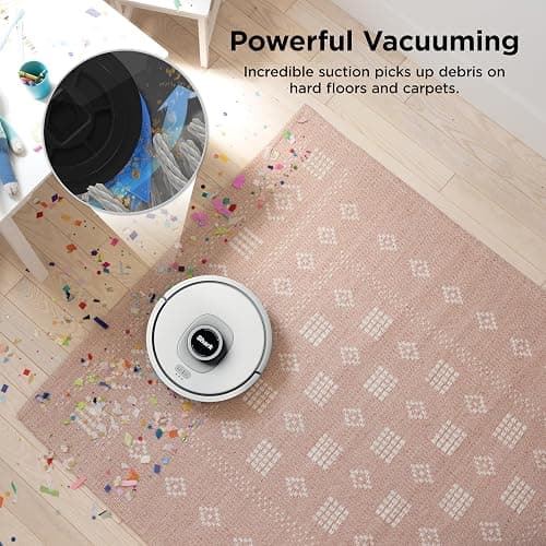 Shark Matrix Clean | Robot Vacuum Cleaner with Powerful Suction for Pet Hair, Rugs, Carpets & Hard Floors | Self-Empty Base | 60-Day Capacity | Voice Control | LiDAR Navigation | White | AV2511AE​ thumbnail 2