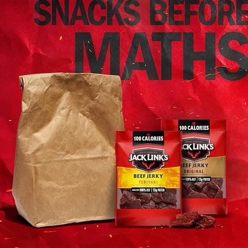 Jack Link's Beef Jerky Variety Pack - Original and Teriyaki - (9 Pack) 1.25 oz Bag - Ready to Eat Protein Snacks - 13g Protein per Serving - Made with 100% Real Beef thumbnail 8