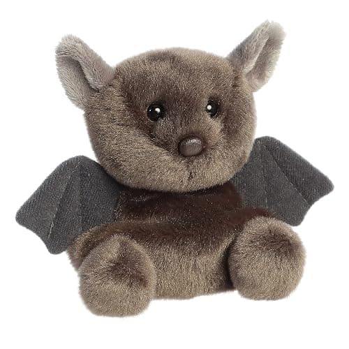 Aurora® Adorable Palm Pals™ Luna Bat™ Stuffed Animal - Pocket-Sized Play - Collectable Fun - Brown 5 Inches thumbnail 2