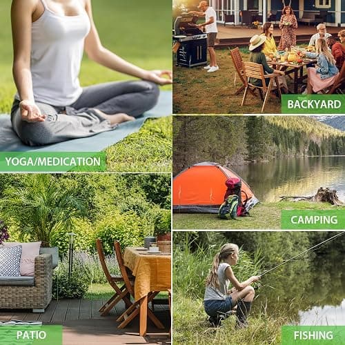 BugBai® Mosquito Repellent Outdoor Patio, 240 PCS Natural Plant-Based Citronella Oil Incense Sticks Indoor Home Pet Family Safe, DEET Free Bug Insect Control Repellent for Yard Garden Camping Fishing thumbnail 7