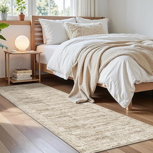 Soalmost Runner Rug 2'x8' Washable Non-Slip Runner Rugs for Kitchen Bathroom Laundry Room Brown Vintage Floor Carpet Runners for Hallway Entryway thumbnail 8