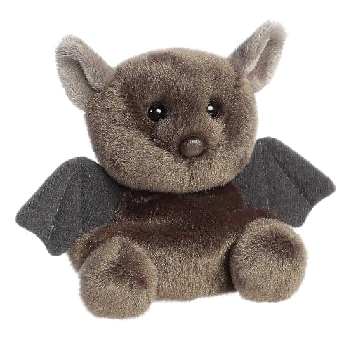 Aurora® Adorable Palm Pals™ Luna Bat™ Stuffed Animal - Fun Collectible Plush for Kids and Adult Collectors - Perfect for Decorating Rooms and Birthday Gifts - Brown 4 Inches thumbnail 3