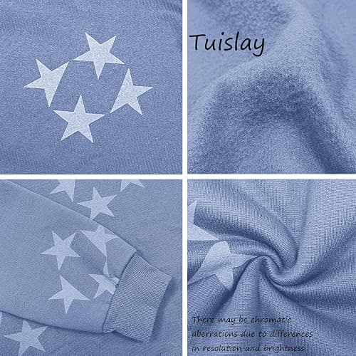 Tuislay Women Star Graphic Zip Up Hoodies Y2k for Teen Girls Oversized Streetwear E-Girl 90s Baggy Grunge Sweatshirt Jacket thumbnail 6