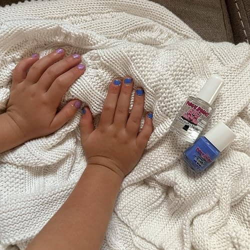 Piggy Paint Nail Polish - Non-Toxic Polish for Little Girls, Toddlers, & Kids, Water Based Formula, Safe, Cruelty Free, Vegan, & Natural, Durable Finish - Scented (4 Color Set) | Non-Toxic Polish for Little Girls, Toddlers, & Kids, Water Based Formula, Safe, Cruelty Free, Durable Finish thumbnail 10