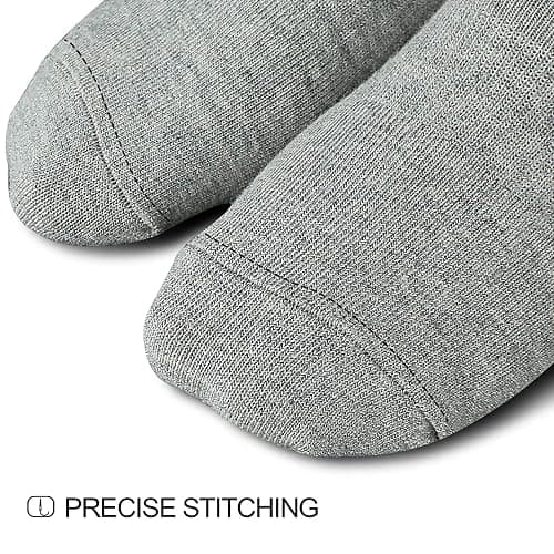 wernies No Show Socks Women Low Socks Non Slip Flat Boat Line 4/8 Pairs - 5-8 - Black,white,grey thumbnail 7