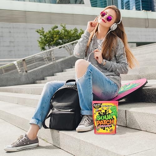 SOUR PATCH KIDS Watermelon Soft & Chewy Candy, Family Size, Bulk Candy, 1.8 lb - 1.8 Pound thumbnail 6