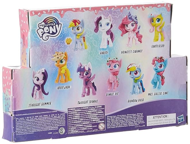 My Little Pony Unicorn Party Celebration Mini Figure 10-Pack thumbnail 2