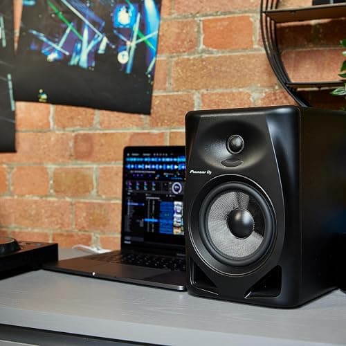 Pioneer DJ DM-50D Active 5-inch Desktop Monitor Speaker, Black thumbnail 27