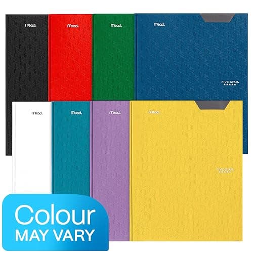 Five Star 2 Pocket Folders with Prong Fasteners, Stay-Put Folder, Folders with Pockets, Color Selected For You, 1 Count (34030) thumbnail 2