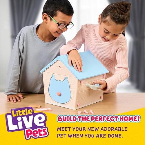 Little Live Pets Cat Figurines for Kids, Interactive Hutch Animal Playset with 25+ Sounds, Outdoor Toys for 5+ Year Old Girls thumbnail 2