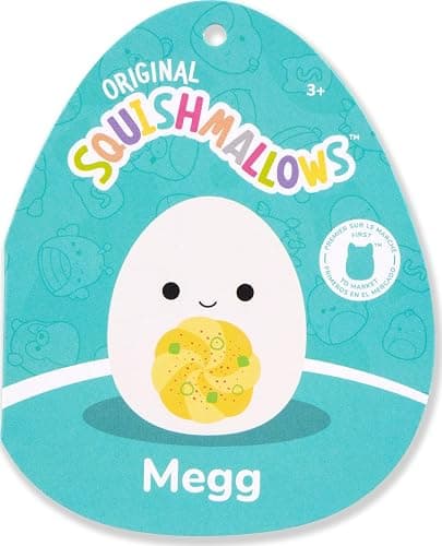 Squishmallows Original 14in Megg The Deviled Egg – Official Jazwares Plush (Large) thumbnail 7