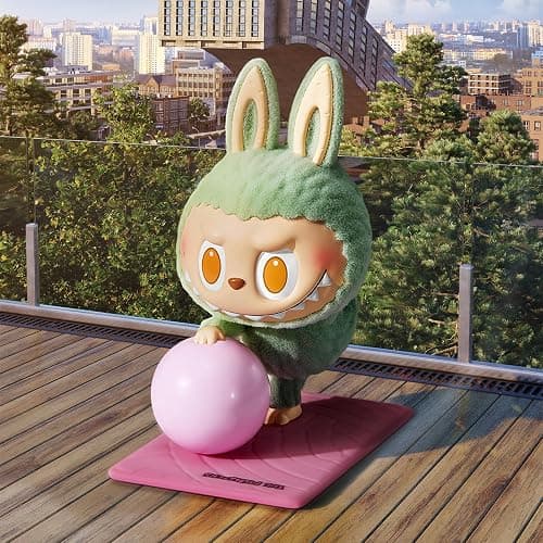 POP MART The Monsters Lazy Yoga Series Figures, The Monsters Blind Box Figures, Random Design Action Figures Collectible Toys Home Decorations, Holiday Birthday Gifts for Boys and Girls, Single Box thumbnail 5