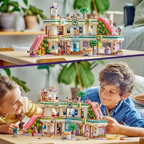 LEGO Friends Heartlake City Shopping Mall with 5 Toy Shops for 8 Plus Year Old Girls, Boys & Kids, Role-Play Toys, Features 7 Minidoll Characters, Birthday Gift Idea 42604 thumbnail 10